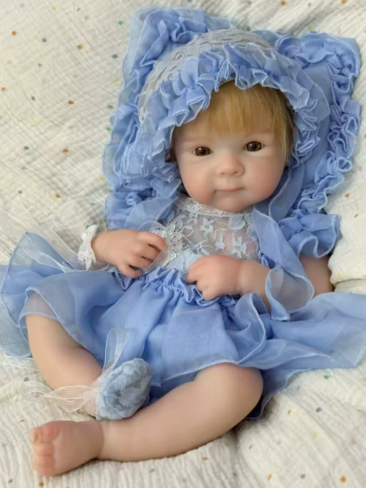 bettie – 18 inch (45 cm) full silicone reborn baby girl doll with open mouth bettie – 18 inch (45 cm) full silicone reborn baby girl doll with open mouth