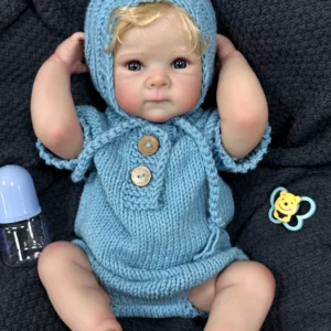 darcy – 20 inch vinyl reborn baby doll with enchanting blue eyes