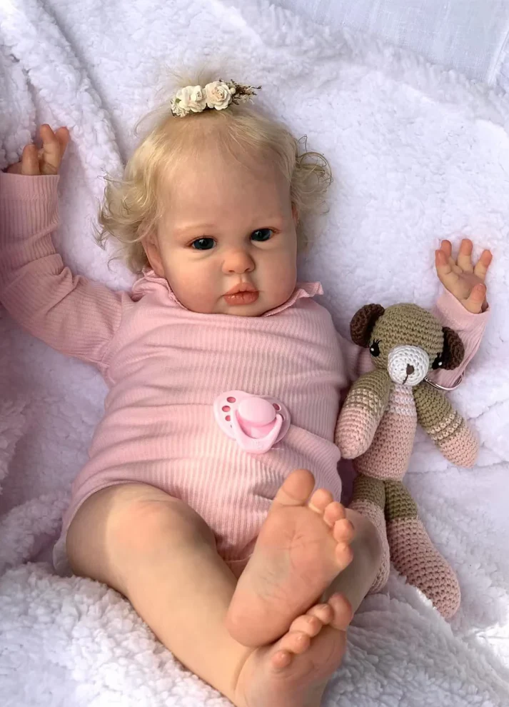 ellie: 24 inch lifelike reborn baby girl doll with hand rooted hair – a cuddly companion ellie: 24 inch lifelike reborn baby girl doll with hand rooted hair – a cuddly companion