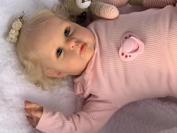 ellie: 24 inch lifelike reborn baby girl doll with hand rooted hair – a cuddly companion ellie: 24 inch lifelike reborn baby girl doll with hand rooted hair – a cuddly companion