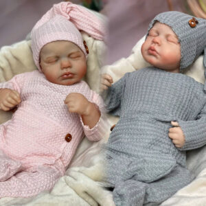 Home "harper & hayden" limited edition twin reborn dolls with hand painted details