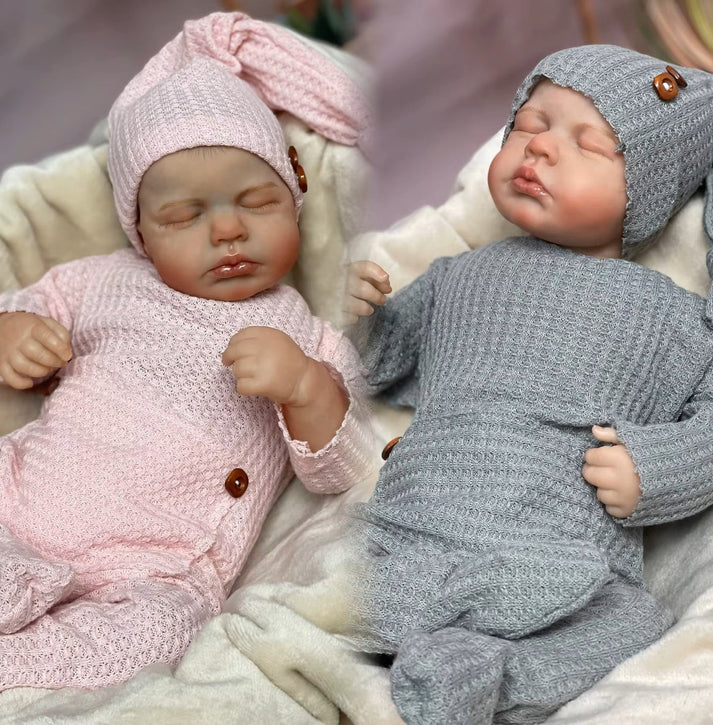 "harper & hayden" limited edition twin reborn dolls with hand painted details "harper & hayden" limited edition twin reborn dolls with hand painted details