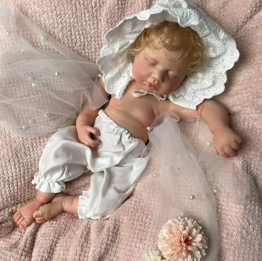 jordan – 20 inch (50 cm) full body silicone reborn baby doll with rooted blonde hair & open mouth jordan – 20 inch (50 cm) full body silicone reborn baby doll with rooted blonde hair & open mouth