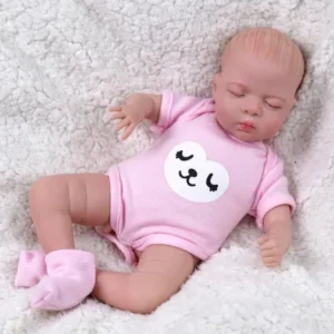 luna: newborn girl baby doll 12 inch lifelike bebe reborn doll with a unique face design