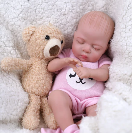luna: newborn girl baby doll 12 inch lifelike bebe reborn doll with a unique face design luna: newborn girl baby doll 12 inch lifelike bebe reborn doll with a unique face design