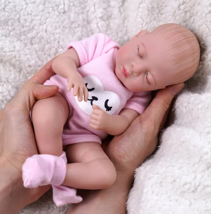 luna: newborn girl baby doll 12 inch lifelike bebe reborn doll with a unique face design luna: newborn girl baby doll 12 inch lifelike bebe reborn doll with a unique face design