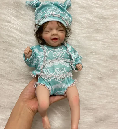mini girl reborn baby doll 12 inch lifelike silicone vinyl companion mini girl reborn baby doll 12 inch lifelike silicone vinyl companion