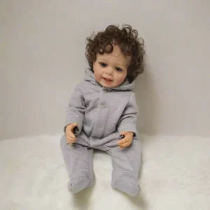 Home "noah" the real touch 22 inch soft silicone vinyl reborn baby boy doll