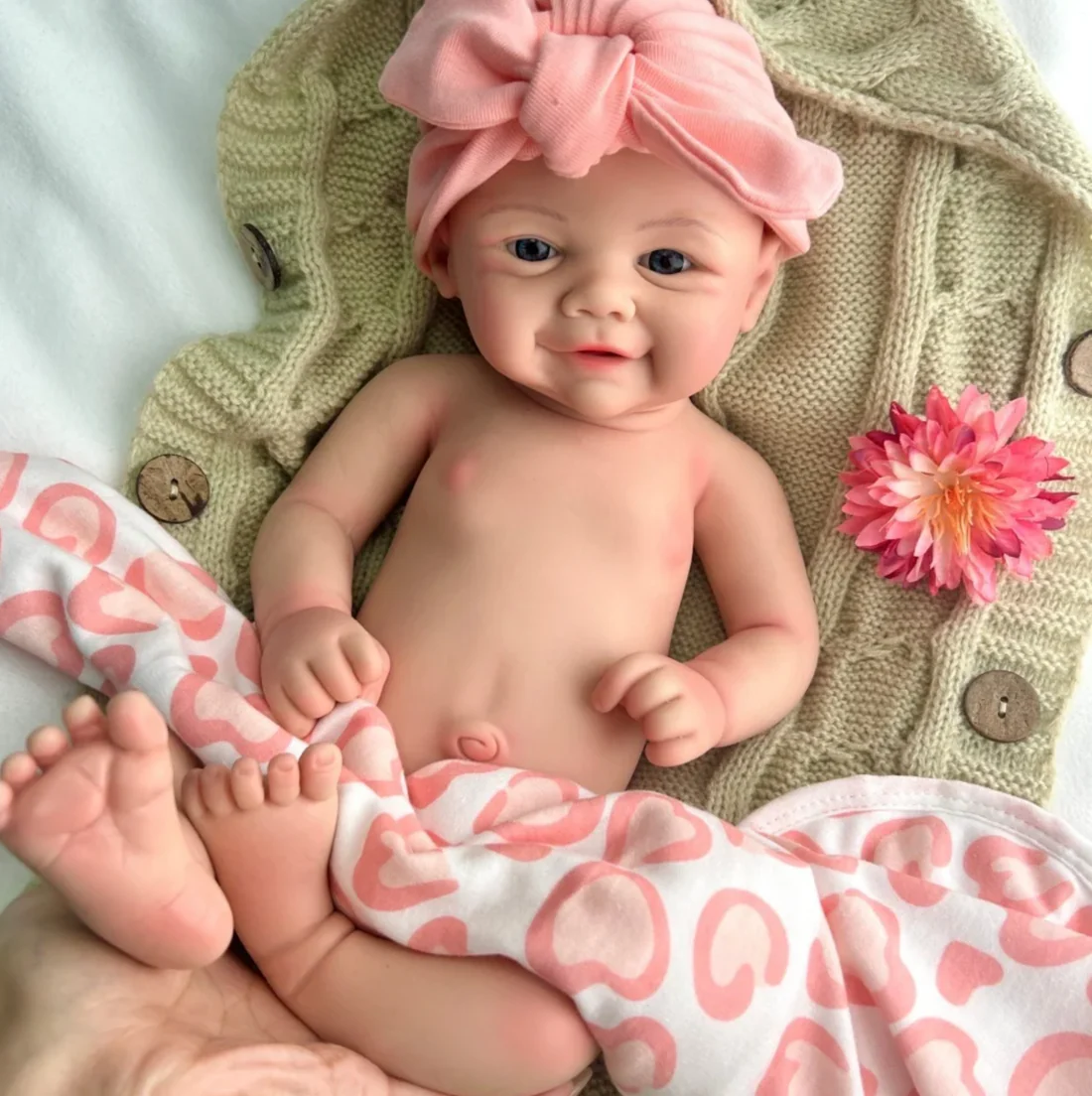 vivienne – 17" full body silicone reborn baby doll vivienne – 17" full body silicone reborn baby doll