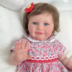 "zoe" the 24 inch handmade silicone vinyl reborn doll